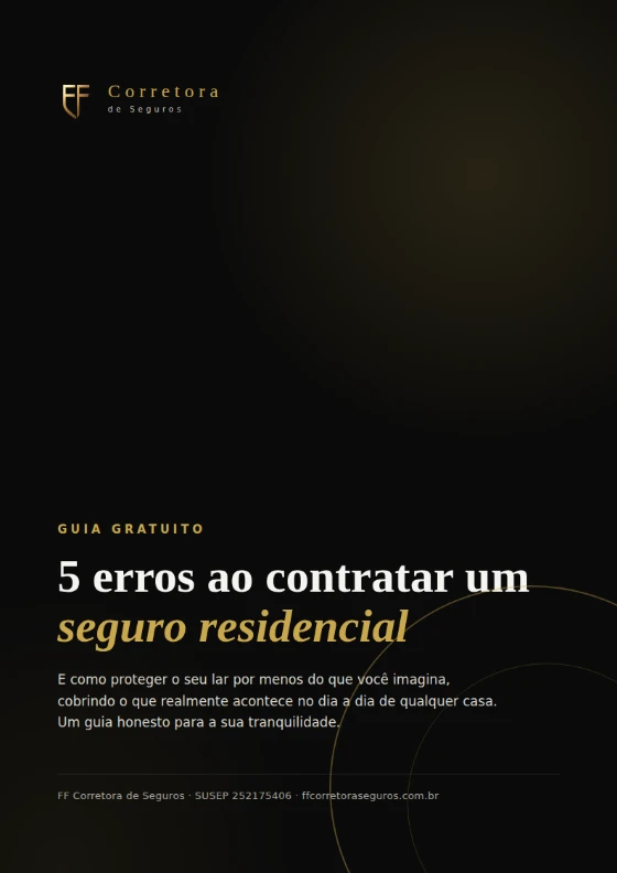 Guia gratuito: Seguro Residencial